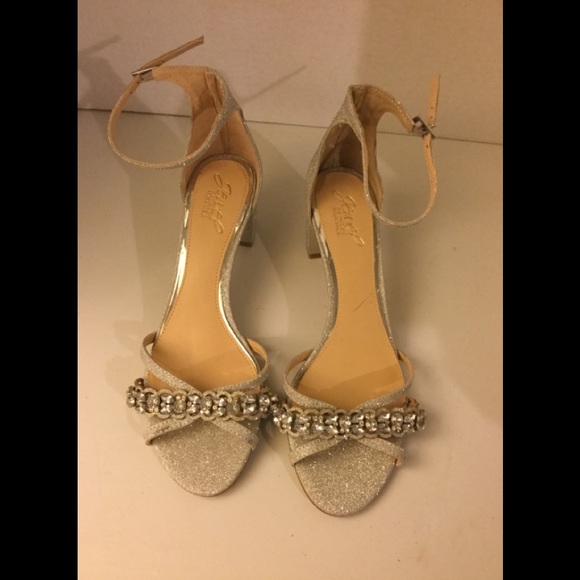 Jewel by Badgley Mischka Block Heels NWOT - Picture 1 of 4